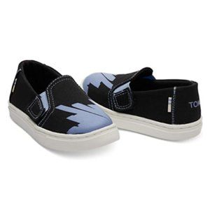 NEW TOMS Kid Tiny Luca Glow in the Dark Active Canvas Slip On Comfort Sneaker